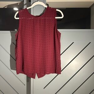 Banana Republic Deep Red Top